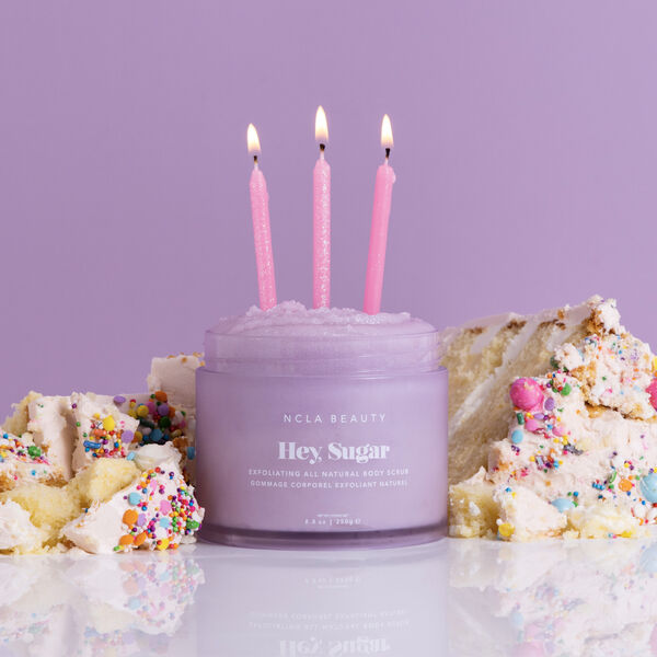 Hey, Sugar - All Natural Body Scrub - Birthday Cake NCLA Beauty