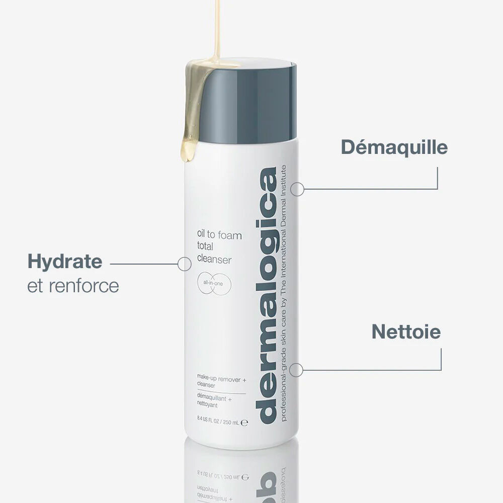 Dermalogica oil to foam hot total cleanser