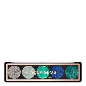Profusion Cosmetics Glitter Palette, Ruby Gems, 2 oz 