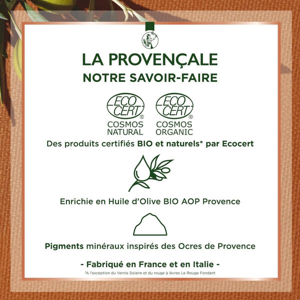 La Poudre d'Eclat l'Instant Doré La Provençale Bio