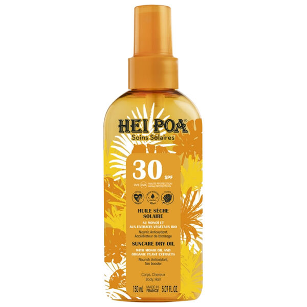 Huile Sèche Solaire SPF30 Hei Poa