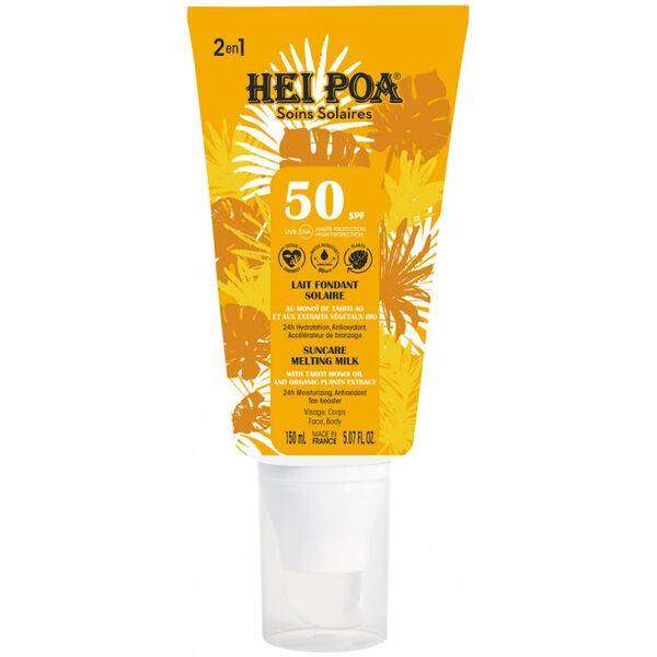 Lait Fondant Solaire SPF50+ Hei Poa