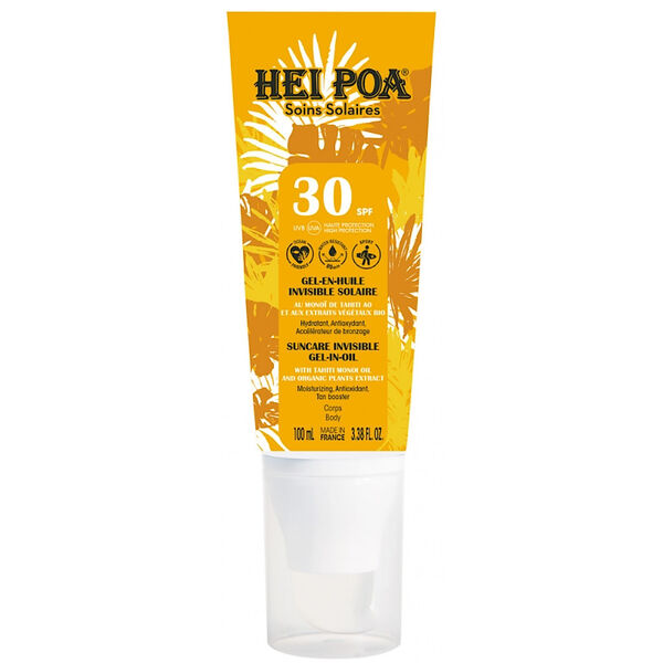 Gel-en-Huile Invisible Solaire SPF30 Hei Poa