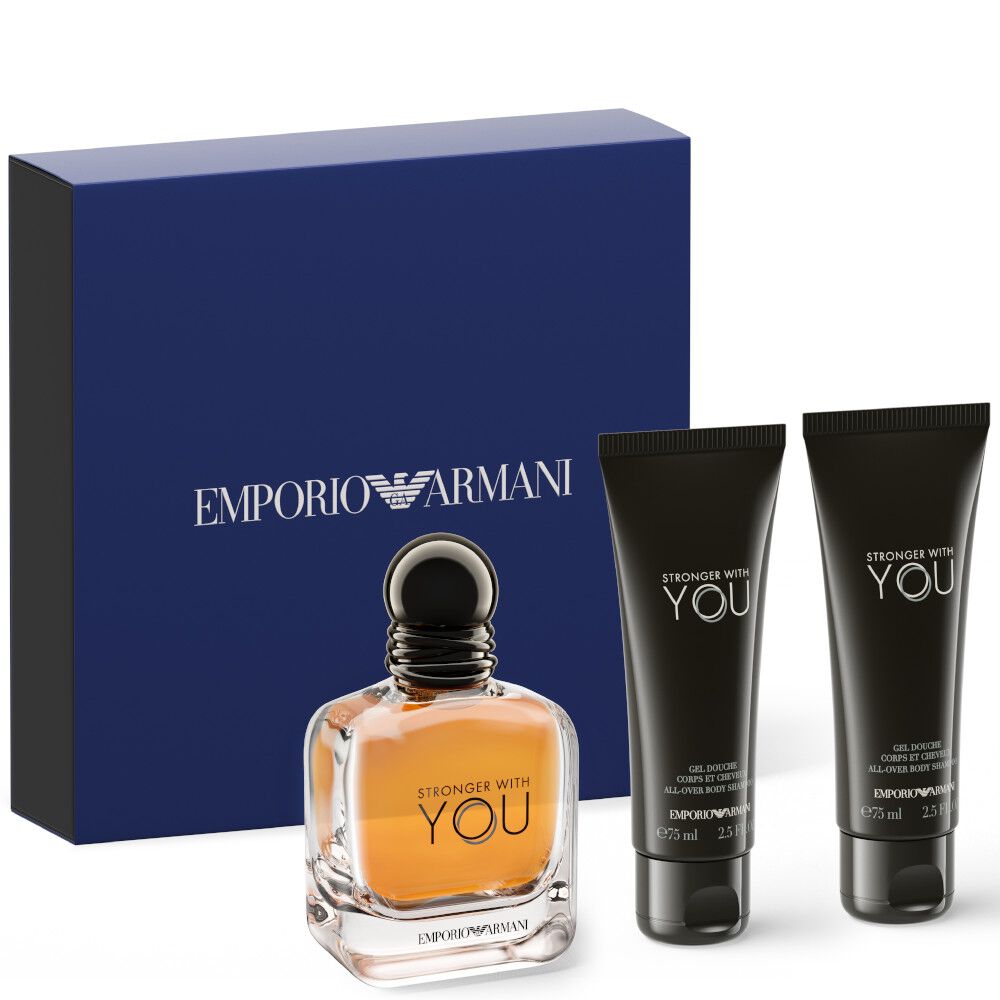 Emporio armani stronger 2025 with you set