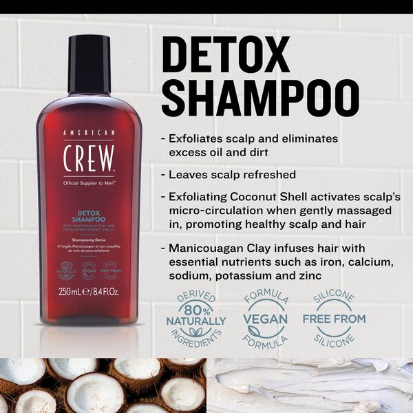 Detox Shampoo American Crew