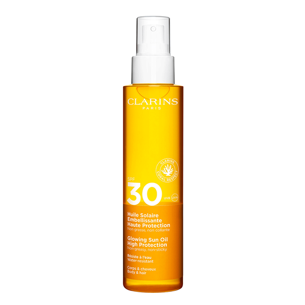 Huile Solaire Embellissante Haute Protection Corps SPF30 Clarins