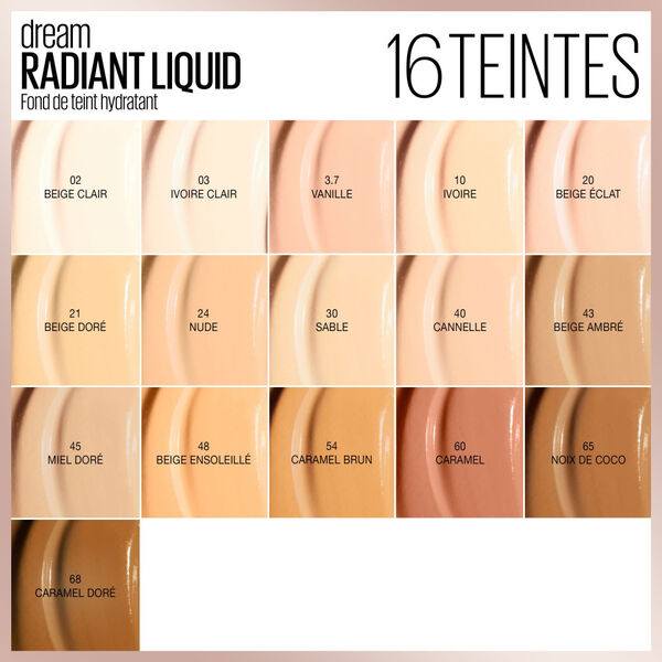 Dream Radiant Liquid Maybelline New York