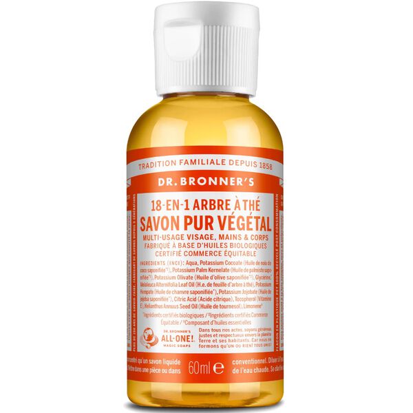 Savon liquide Arbre à thé Dr Bronners