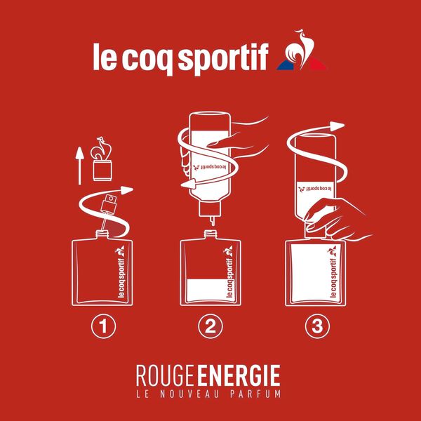 Rouge Energie Le Coq Sportif