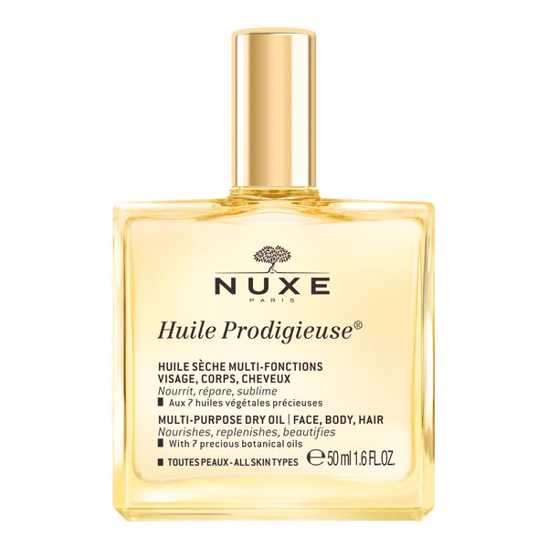 Huile prodigieuse® Huile sèche multi-fonctions visage, corps, cheveux Nuxe