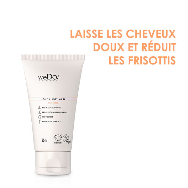 Masque cheveux, Sans Silicone, Vegan WeDo