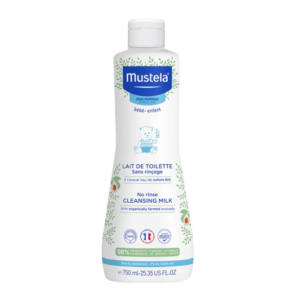 Lait de Toilette sans Rinçage Mustela