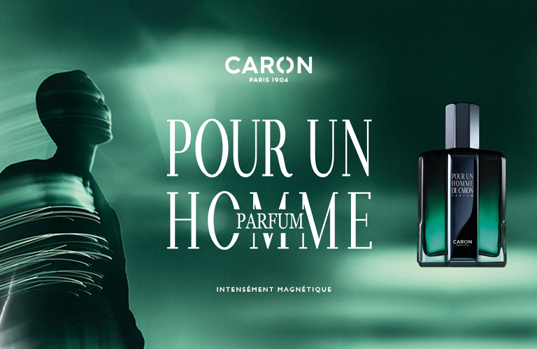 banniere caron pour un homme