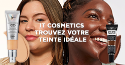 banner it cosmetics Trouvez votre teinte idéale 