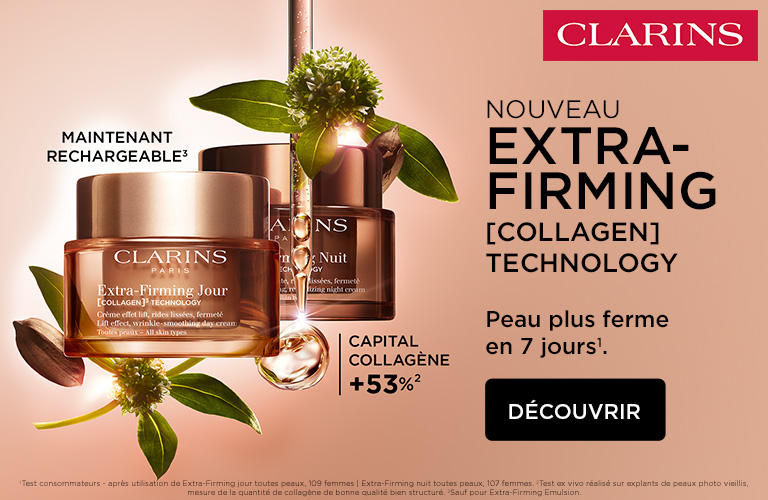 banniere coffrets clarins 