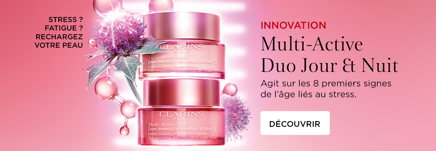 Banner Clarins