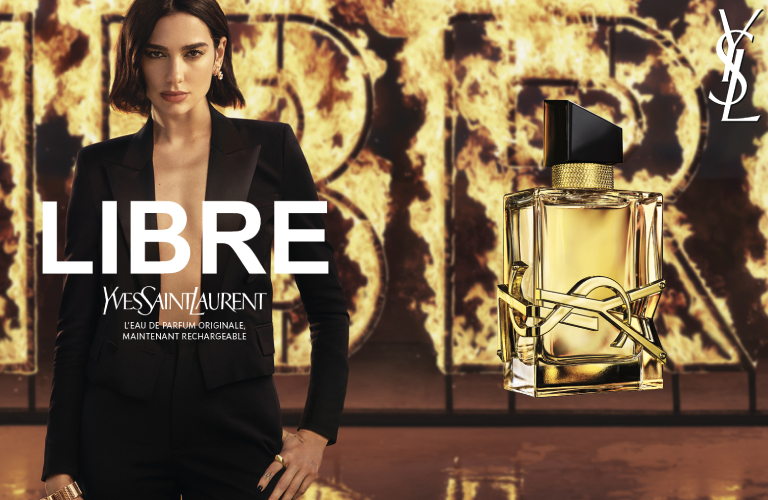 banniere yves saint laurent libre