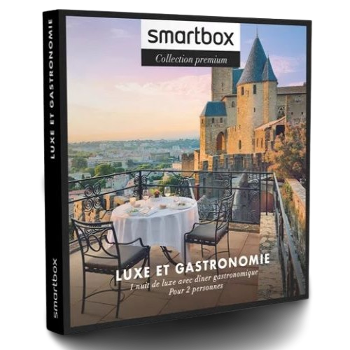 </p>Tentez de remporter votre Smartbox luxe & gastronomie </p><p>pour tout achat dans la marque du 09 au 22 septembre**</p>